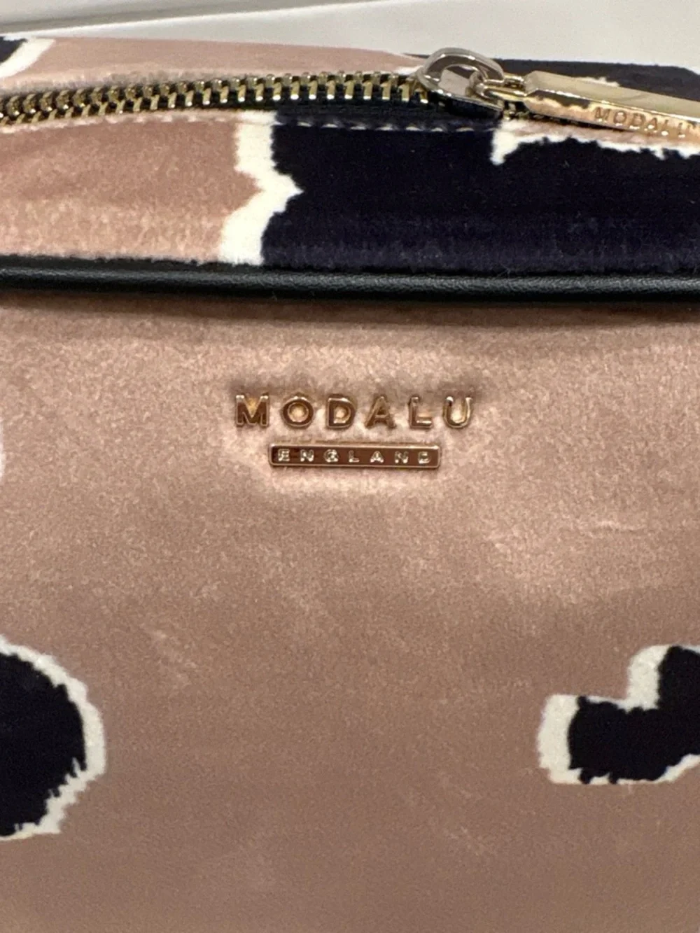 MODALU ENGLAND leopard print bag